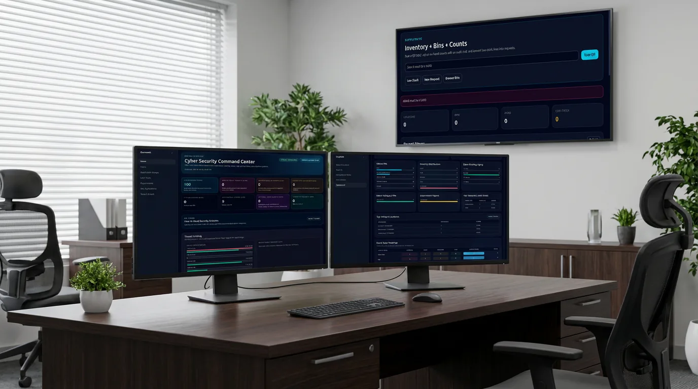 Overwatch site dashboard and command center screen