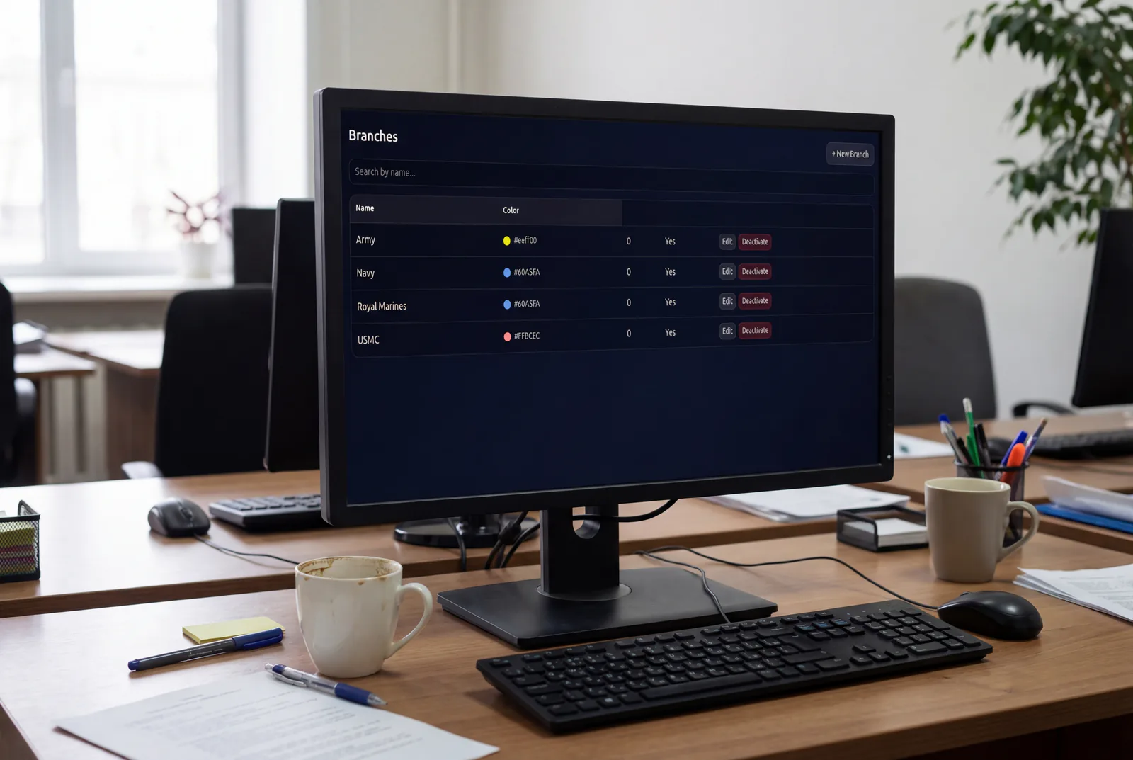 VetAware kiosk recognition display